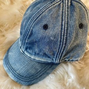 Madewell Denim Jean Baseball Cap Hat